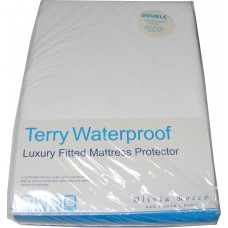 Double Terry Towelling Waterproof Mattress Cover Protector